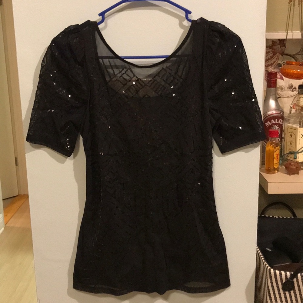 White House | Black Market sequined top